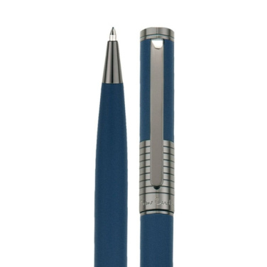 Logo trade promotional gift photo of: Metal ballpoint pen EVOLUTION Pierre Cardin