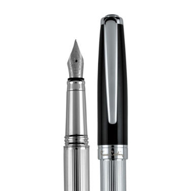 Logo trade promotional gifts image of: Writing set ballpoint pen & fountain pen CHRISTOPHE Pierre Cardin