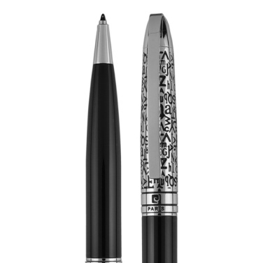 Logo trade advertising product photo of: Metal ballpoint pen JACQUES Pierre Cardin