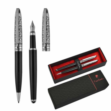 Logotrade promotional merchandise image of: Writing set ballpoint pen & fountain pen JACQUES Pierre Cardin