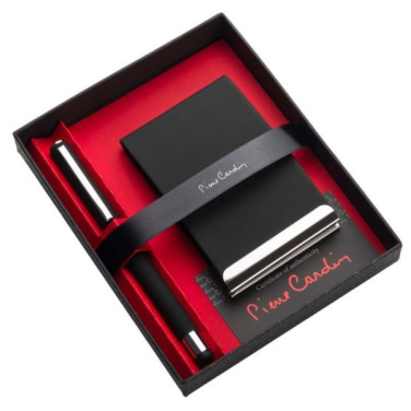 Logo trade promotional item photo of: Set cardholder & roller CONCORDE Pierre Cardin