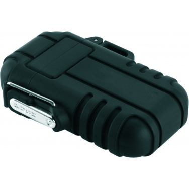 Logotrade promotional merchandise picture of: Ecological lighter SANFORD Schwarzwolf