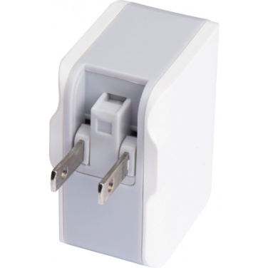 Logo trade promotional item photo of: Travel adapter ANTWERP