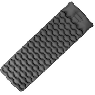 Logotrade advertising products photo of: Inflatable mat SAJAMA Schwarzwolf
