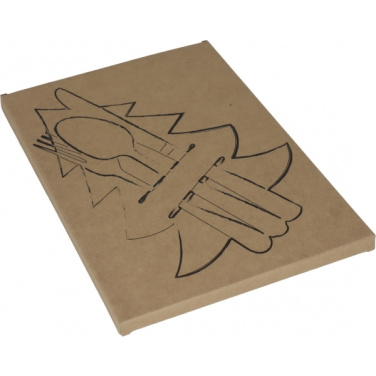 Logo trade advertising products picture of: Cutlery pad in Christmas tree shape DUFFEL