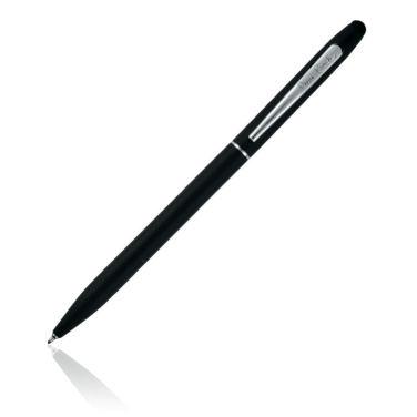 Logo trade promotional merchandise image of: Metal ballpoint pen touch pen ADELINE Pierre Cardin