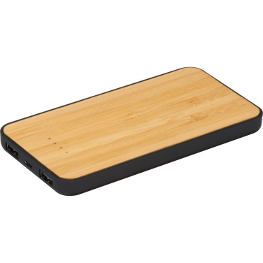 Logotrade promotional gifts photo of: Wireless charger and powerbank 8000 mAh MILAN
