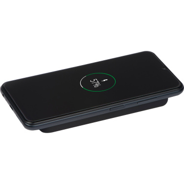 Logo trade promotional items picture of: Wireless charger and powerbank 8000 mAh MILAN