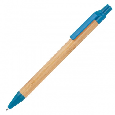 Logo trade promotional products picture of: Wheatstraw and bamboo ballpen HALLE