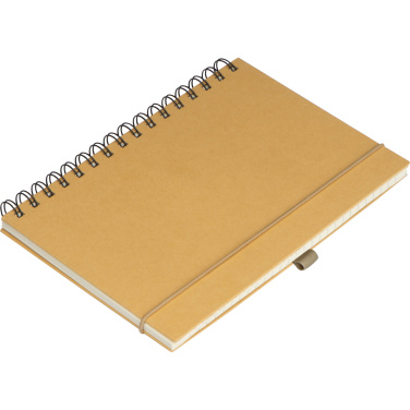 Logotrade promotional products photo of: Cardboard notebook SILKEBORG