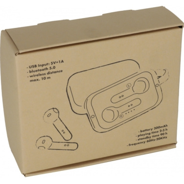 Logotrade promotional giveaway picture of: Bluetooth earbuds BARCELONA