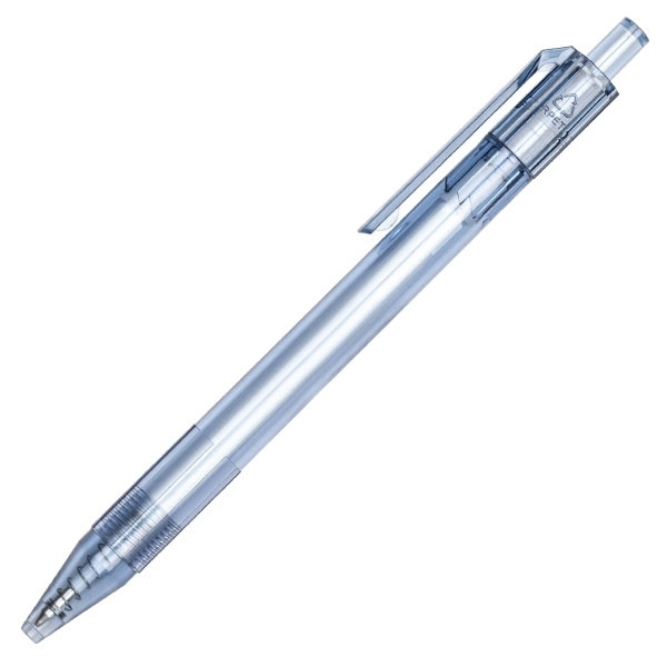 Logotrade advertising products photo of: Transparent ballpen GLASGOW
