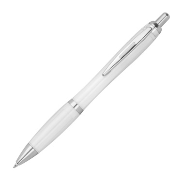 Logotrade promotional item picture of: Transparent ballpen ALKEN