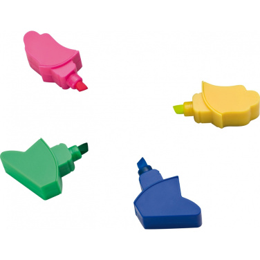 Logo trade advertising products image of: Highlighters - Santa Claus