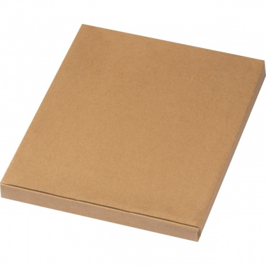 Logo trade promotional merchandise image of: A5 notebook PISA