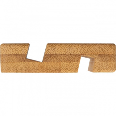 Logotrade corporate gift picture of: Bamboo smartphone holder SAN SEBASTIAN