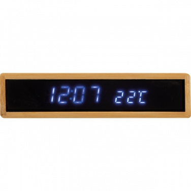 Logotrade promotional product picture of: Desk clock TRONDHEIM