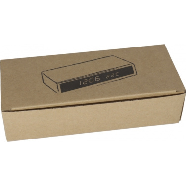 Logo trade promotional gift photo of: Desk clock TRONDHEIM