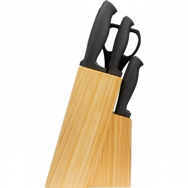 Logo trade promotional item photo of: Knife block BERLIN