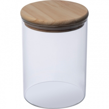 Logo trade promotional products image of: Pojemnik szklany OSAKA 700 ml