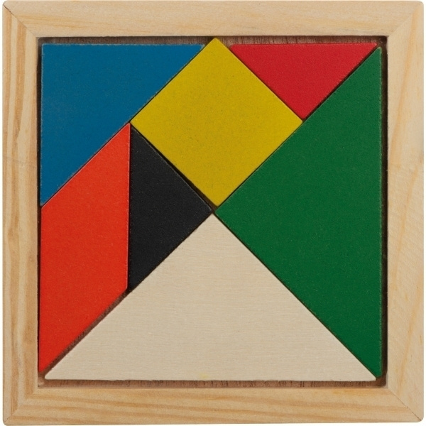 Logotrade promotional item picture of: Wooden puzzle PORTO