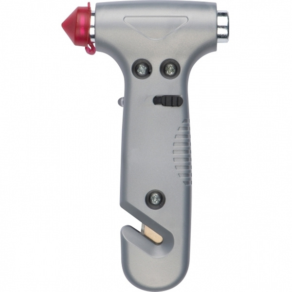 Logo trade promotional giveaways image of: Emergency hammer VALENCIA