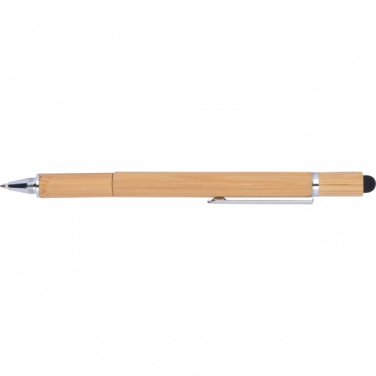 Logo trade promotional giveaway photo of: 6in1 multifunctional pen COIMBRA