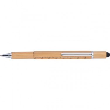 Logo trade promotional merchandise picture of: 6in1 multifunctional pen COIMBRA