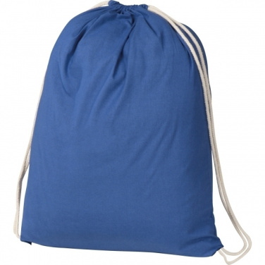 Logotrade promotional gift picture of: Cotton gym bag BUDAPEST