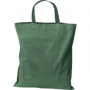 Logotrade promotional gift image of: Cotton bag with short handles BREGENZ