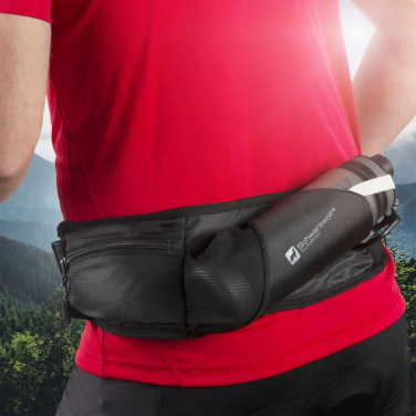 Logo trade promotional merchandise picture of: Sport belt bag MAFADI Schwarzwolf