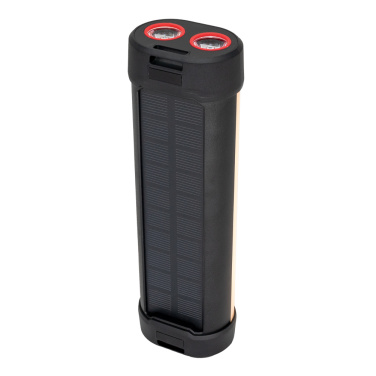 Logotrade promotional items photo of: Solar flashlight with power bank, ES982