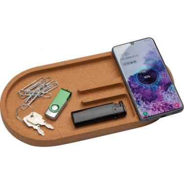 Logotrade promotional product picture of: Desk organiser with charging station LANCASTER