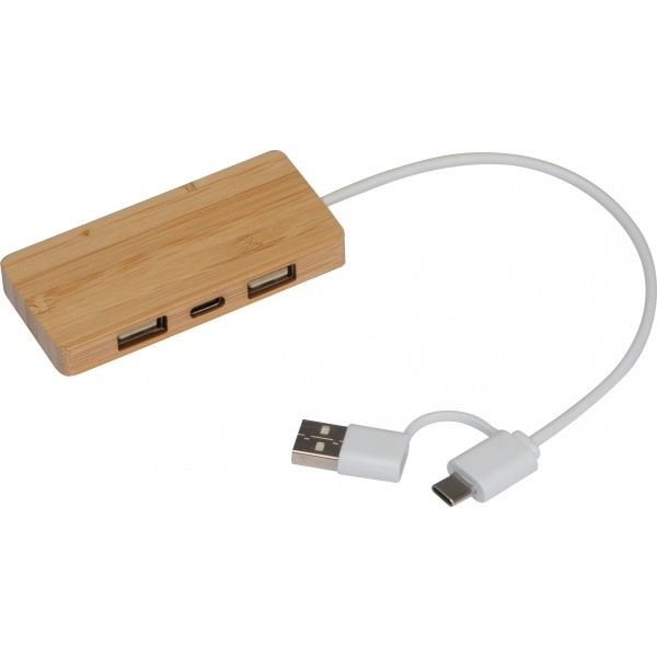 Logo trade promotional items picture of: Hub USB rozgałęźnik KUALA LUMPUR