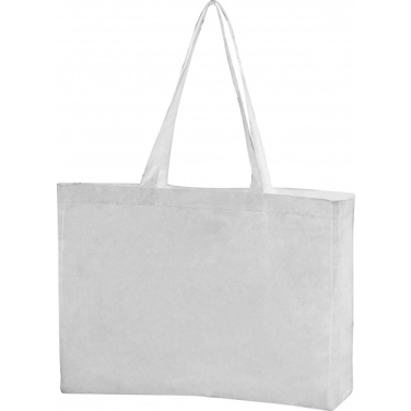 Logo trade promotional merchandise photo of: Organic cotton bag BARI