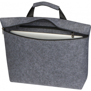Logotrade promotional product picture of: RPET Laptop Bag LUGANO