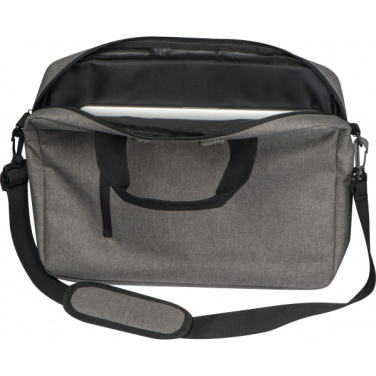 Logo trade promotional giveaways image of: RPET laptop bag MINSK