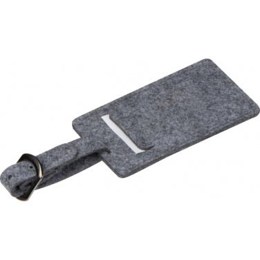 Logo trade advertising products picture of: Felt Suitcase Tag PORTLAND
