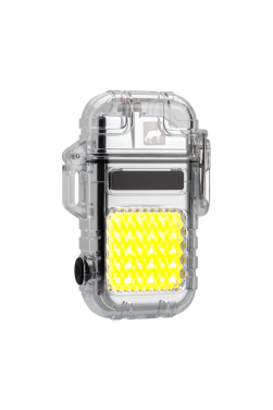 Logo trade advertising products picture of: Electrical lighter CALBUCO Schwarzwolf