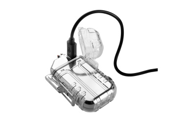 Logotrade promotional merchandise photo of: Electrical lighter CALBUCO Schwarzwolf