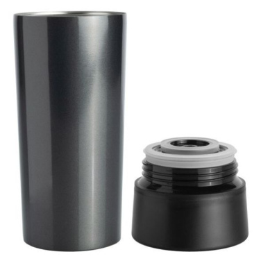 Logotrade promotional giveaway image of: Thermo mug ARANSOL 300 ml Schwarzwolf