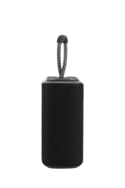 Logotrade promotional merchandise picture of: Waterproof bluetooth speaker HARDEOL Schwarzwolf