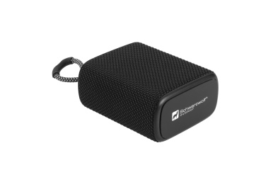 Logotrade business gifts photo of: Waterproof bluetooth speaker HARDEOL Schwarzwolf