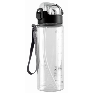 Logotrade promotional merchandise picture of: Drinking bottle SEYHAN 900 ml Schwarzwolf