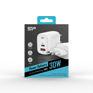 Logotrade promotional giveaway picture of: SILICON POWER fast charger QM25