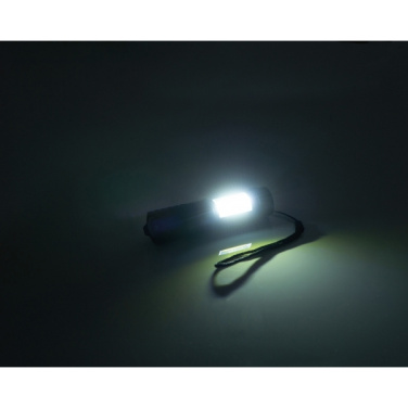 Logo trade corporate gifts image of: Rechargeable flashlight AARHUS