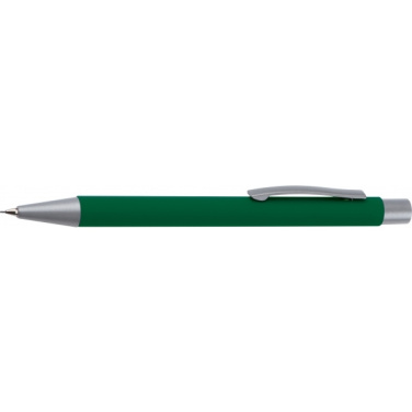 Logo trade promotional giveaways image of: Mechanical pencil soft touch ANCONA