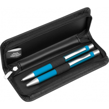 Logo trade promotional giveaway photo of: Writing set soft touch Uppsala
