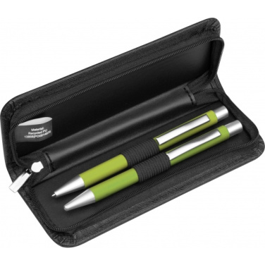 Logotrade promotional giveaway picture of: Writing set soft touch Uppsala