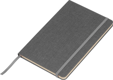 Logo trade promotional merchandise image of: Lined notebook Algiers